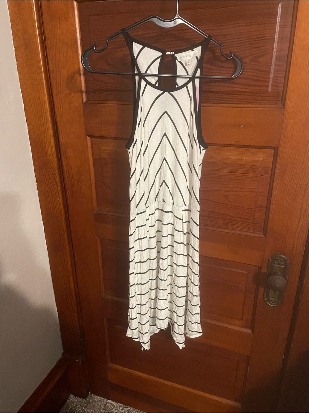 New With Tags LoveFire White and Black Skater Dress *make offers*